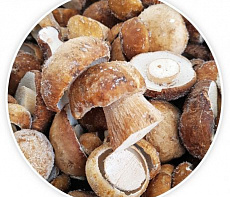 Грибы белые экстра целые, замороженные 9 кг