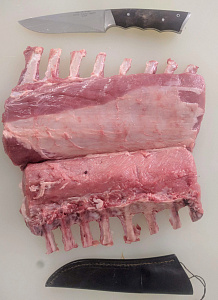 Превью Корейка вольерного кабана на кости