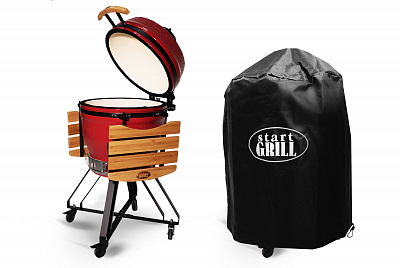 Превью Керамический гриль SG PRO, 56 см (красный)