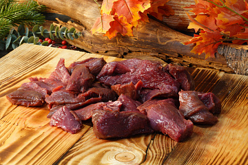 Фото Гуляш из мяса лося