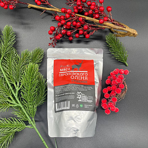 Превью Тушеное мясо Европейского оленя (в реторт-пакете)