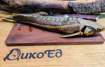 Превью Стерлядь горячего копчения замороженная