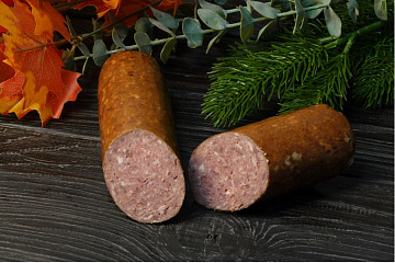 Фото Колбаса из марала полукопченая