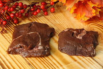 Фото Стейк из северного оленя (стриплойн)